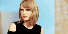 Taylor Swift Glare GIF - Taylor Swift Glare Cat GIFs