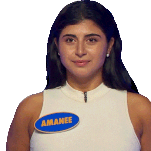 Deep Breath Amanee Sticker - Deep Breath Amanee Family Feud Canada Stickers