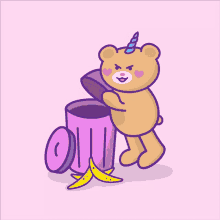 Trash Bear GIF - Trash Bear Kawaii GIFs