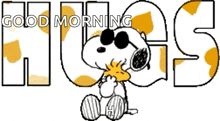 Hugs Snoopy GIF