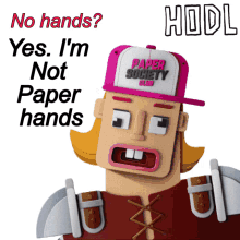 Paper Hands Papertopia GIF - Paper Hands Papertopia Hold GIFs