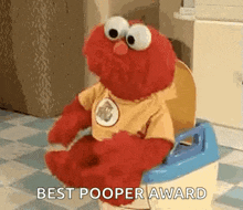 Elmo Poop GIF - Elmo Poop Pooping GIFs