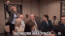 Web Ex Meetings GIF - Web Ex Meetings No More Meetings GIFs