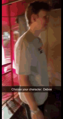 Debes Choose Your Character GIF - Debes Choose Your Character GIFs
