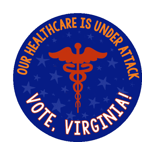 Virginia Voter Richmond Sticker - Virginia Voter Richmond Virginia Election Stickers