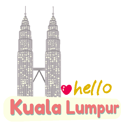 Kuala Lumpur Malaysia Sticker - Kuala Lumpur Malaysia City Stickers