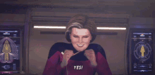 Yes Captain Kathryn Janeway GIF