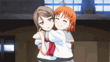 Anime Hug Anime Happy GIF - Anime Hug Anime Happy Anime Cute GIFs