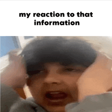 My Reaction To That Information GIF