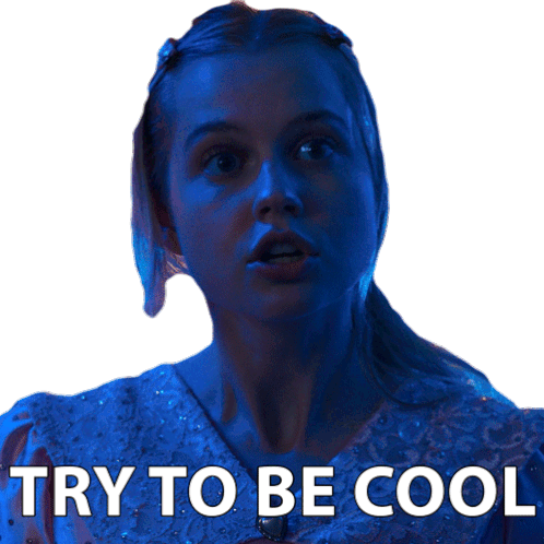 Try To Be Cool Stephanie Conway Sticker - Try To Be Cool Stephanie Conway Angourie Rice Stickers