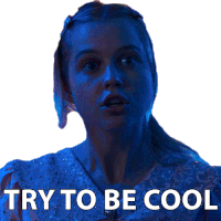 Try To Be Cool Stephanie Conway Sticker - Try To Be Cool Stephanie Conway Angourie Rice Stickers
