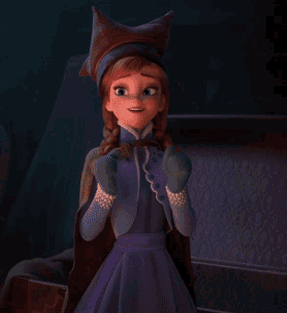 wenkbrauw invoeren Brutaal Olafs Frozen Adventure Princess Anna GIF - Olafs Frozen Adventure Princess  Anna Cloak - Discover & Share GIFs