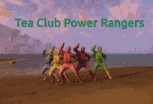 Tea Club Power Rangers Teaclub GIF - Tea Club Power Rangers Teaclub Powerrangers GIFs