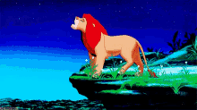 Hopeless Simba GIF - Hopeless Simba Collapse GIFs