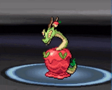 Hydrapple Pokemon GIF - Hydrapple Pokemon Pokemon Scarlet And Violet GIFs