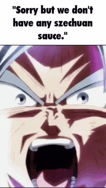 Goku Szechuan GIF - Goku Szechuan Sauce GIFs