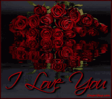 I Love You Red Roses GIF - I Love You Red Roses GIFs
