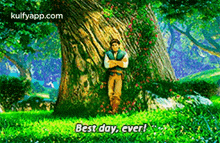 Best Day, Ever!.Gif GIF - Best Day Ever! Tree GIFs