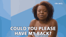 Could You Please Have My Back Need Help GIF - Could You Please Have My Back Need Help Support GIFs
