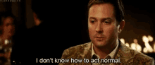 I Don'T Know How To Act Normal - 17 Again GIF - Tom Lennon I Dont Know How To Act Normal GIFs