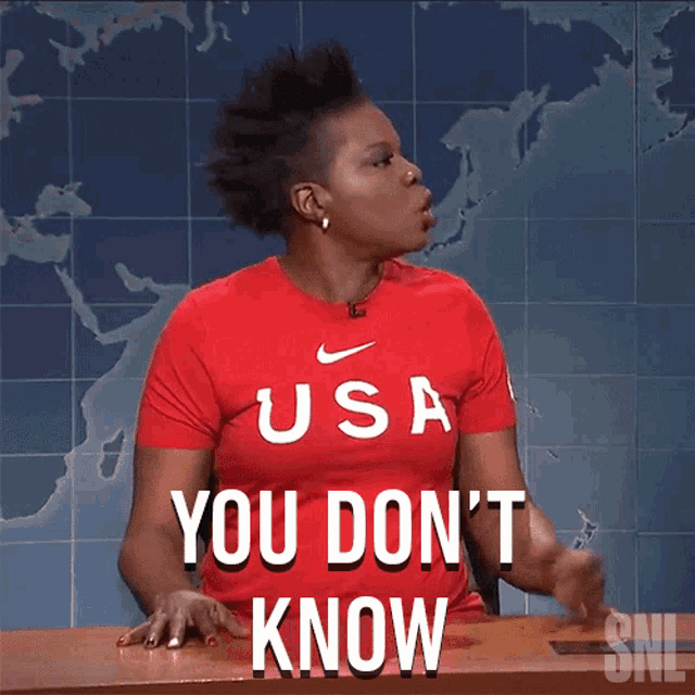 You Dont Know Weekend Update GIF - You Dont Know Weekend Update Saturday Night Live GIFs