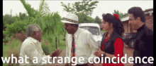 What A Strange Co Incidence Mouli GIF - What A Strange Co Incidence Mouli Crazy Mohan GIFs