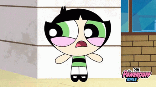 Scared Buttercup GIF - Scared Buttercup Las Chicas Superpoderosas ...
