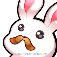 Findtherabbit Emote Findtherabbit Sticker - Findtherabbit Emote Findtherabbit Ttvfindtherabbit Stickers