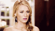 Blake Lively Sigh GIF - Blake Lively Sigh Disappointed GIFs