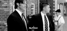 Supernatural Big Pretzel GIF - Supernatural Big Pretzel Dean Winchester GIFs
