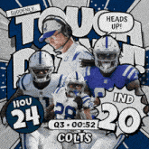 Indianapolis Colts (20) Vs. Houston Texans (24) Third Quarter GIF - Nfl National Football League Football League GIFs