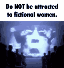 Do Not Be Attracted To Fictional Women Big Brother GIF - Do Not Be Attracted To Fictional Women Big Brother Big Brother Is Watching GIFs