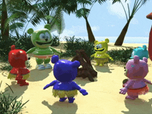 La La La I Love You Gummibar GIF - La La La I Love You Gummibar Dancing GIFs