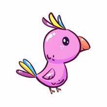 pink parrot