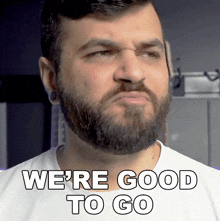 We'Re Good To Go Andrew Baena GIF - We'Re Good To Go Andrew Baena We'Re All Set GIFs