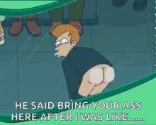 Fry Futurama GIF - Fry Futurama Butt GIFs
