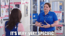 Superstore Dina Fox GIF - Superstore Dina Fox Its Very Very Specific GIFs