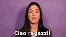 Giulia De Lellis Ciao Ragazzi Ciao A Tutti Vi Saluto GIF - Giulia De Lellis Bye Bye Greetings GIFs