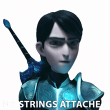 no strings attached jim lake jr trollhunters tales of arcadia there will be no special conditions i wont ask for anything in return