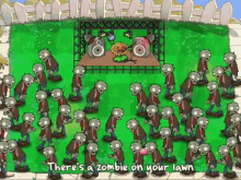 Pvz Plants Vs Zombies GIF - Pvz Plants Vs Zombies Zombie On Your Lawn GIFs