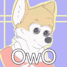 a close up of a cartoon dog with the words `` this ? '' written below it .