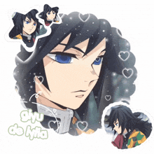a picture of a boy with the name giyu de lylia