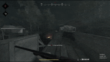 a person holding a rifle in a video game that says to stop spectating