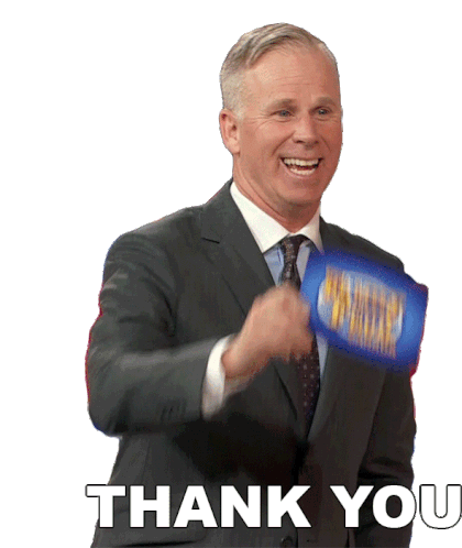 Thank You Gerry Dee Sticker - Thank You Gerry Dee Family Feud Canada Stickers