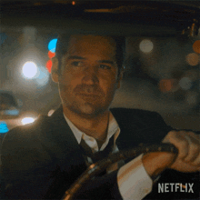 Driving Mickey Haller GIF - Driving Mickey Haller Lincoln Lawyer GIFs