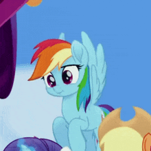 Rainbow Dash Burp GIF - Rainbow Dash Burp My Little Pony GIFs
