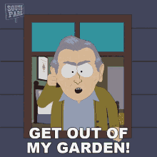 Get Out Of My Garden South Park GIF