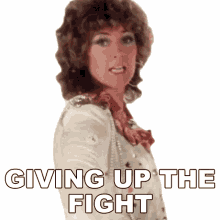 giving up the fight anni frid lyngstad abba waterloo song dropping out of battle