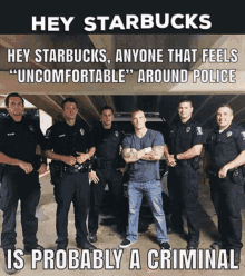 Hey Starbucks Probably A Criminal GIF - Hey Starbucks Probably A Criminal GIFs