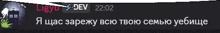 a screenshot of a text message between ligyp and dev written in russian